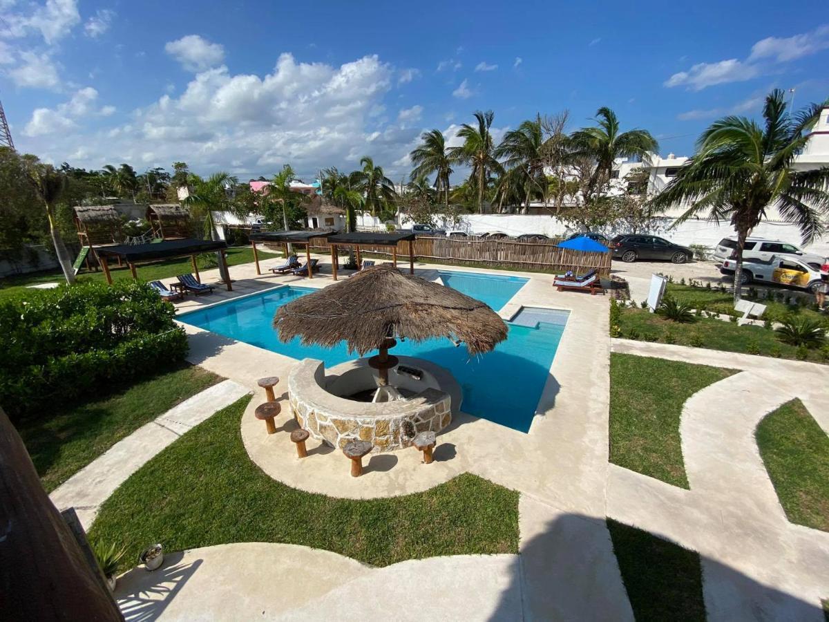 Hotel & Beach Club Ojo De Agua Puerto Morelos Ngoại thất bức ảnh