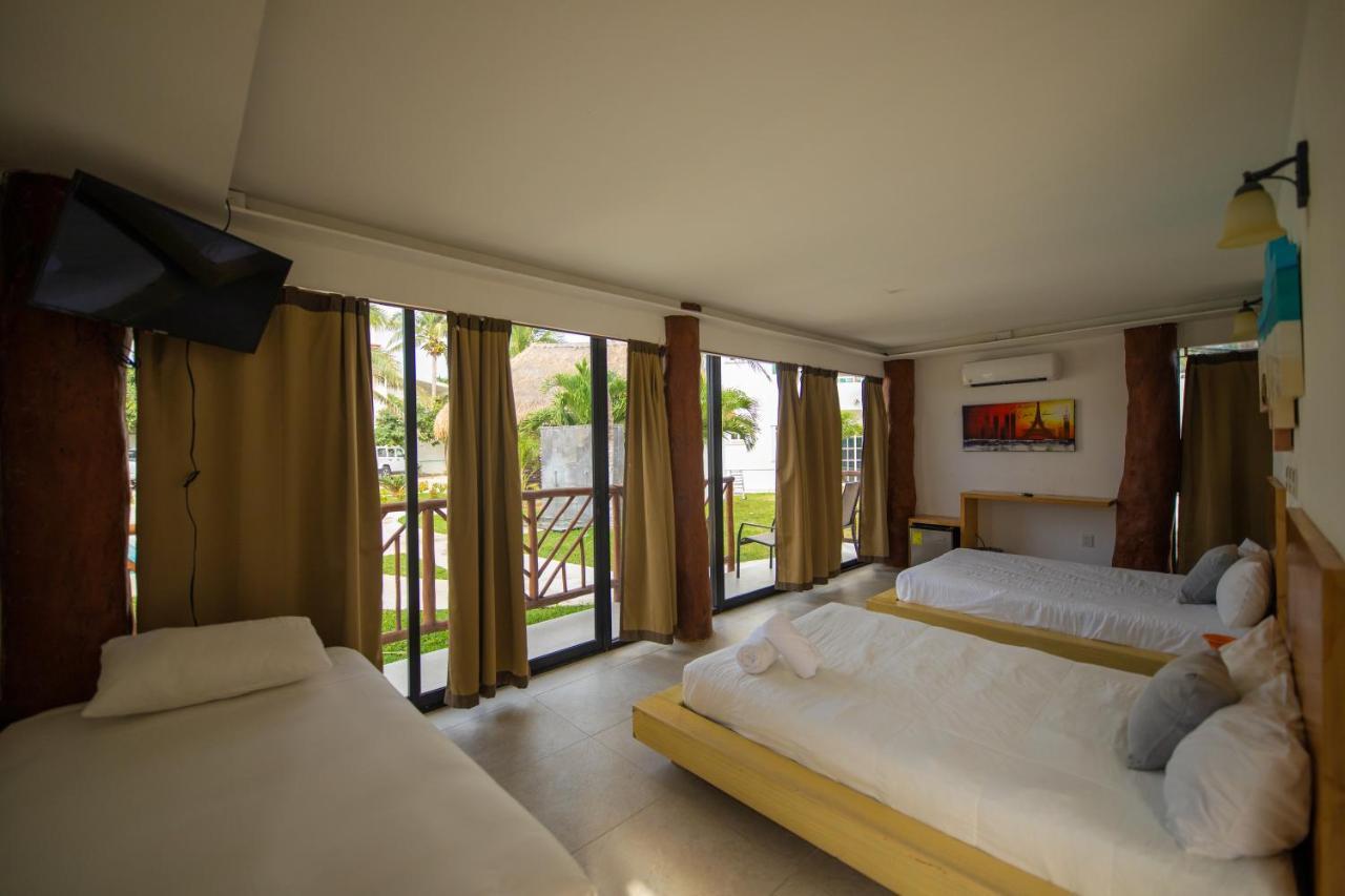 Hotel & Beach Club Ojo De Agua Puerto Morelos Ngoại thất bức ảnh