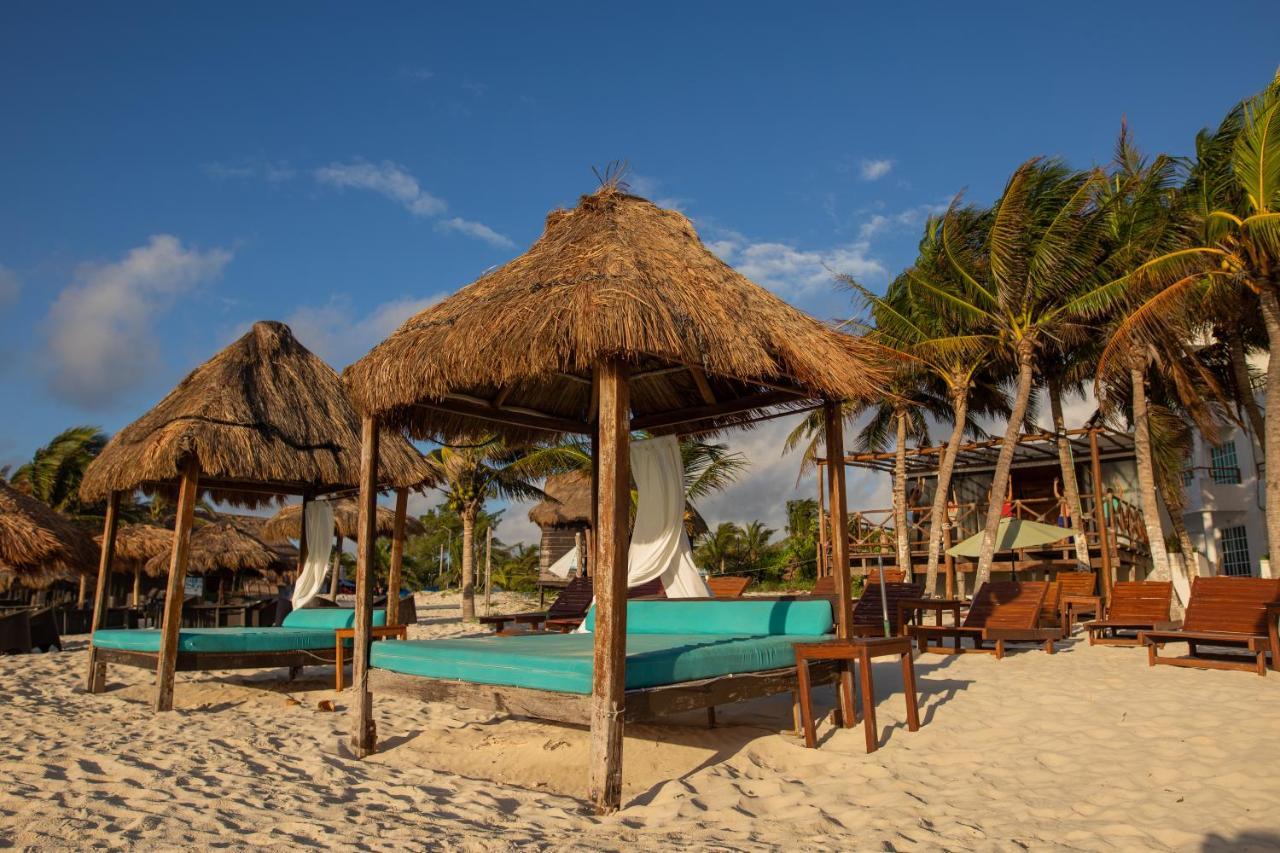 Hotel & Beach Club Ojo De Agua Puerto Morelos Ngoại thất bức ảnh