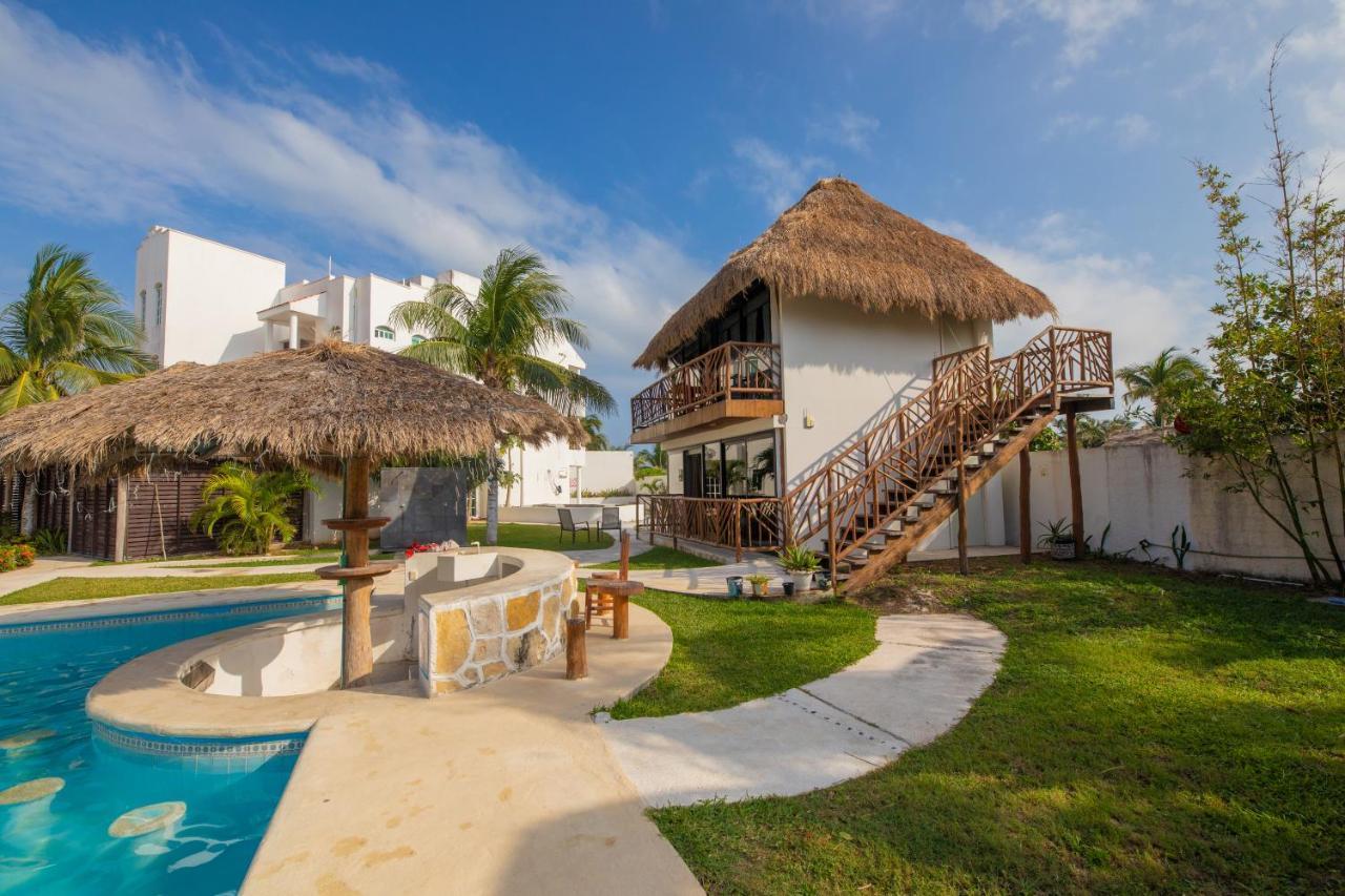 Hotel & Beach Club Ojo De Agua Puerto Morelos Ngoại thất bức ảnh